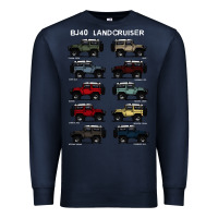 Navy BJ4 FJ40 Landcruiser all colors T-Shirt Birthday Gift Premium Sweatshirt - trangStudio
