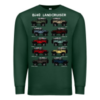 Sports Green BJ4 FJ40 Landcruiser all colors T-Shirt Birthday Gift Premium Sweatshirt - trangStudio