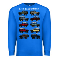 True Royal BJ4 FJ40 Landcruiser all colors T-Shirt Birthday Gift Premium Sweatshirt - trangStudio