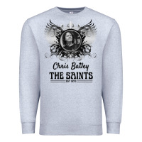 Heather Grey Chris Bailey Premium Sweatshirt - FloraArt