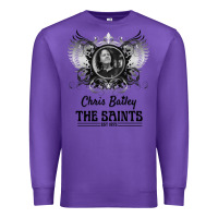 Purple Chris Bailey Premium Sweatshirt - FloraArt