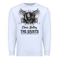White Chris Bailey Premium Sweatshirt - FloraArt