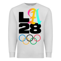 Dove Grey 2028 summer olympics Premium Sweatshirt - FloraArt