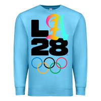 Ocean Blue 2028 summer olympics Premium Sweatshirt - FloraArt