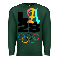 Sports Green 2028 summer olympics Premium Sweatshirt - FloraArt