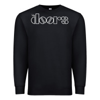 Black THE 'DOORS Premium Sweatshirt - FloraArt