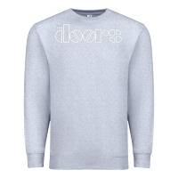 Heather Grey THE 'DOORS Premium Sweatshirt - FloraArt