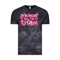 Stronger Than The Storm Breast Cancer Vintage Tee | Teevron