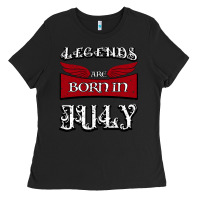 Black Legends are born in July Ladies Tee - Bettercallsaul