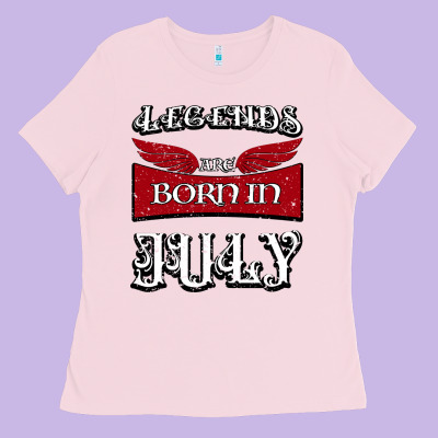 Legends Are Born In July Ladies Tee Designed By Bettercallsaul