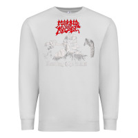 Dove Grey Morbid Angel, Morbid Angel vintage, Morbid Angel art, Morbid Angel pai Premium Sweatshirt - FloraArt