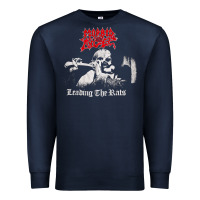 Navy Morbid Angel, Morbid Angel vintage, Morbid Angel art, Morbid Angel pai Premium Sweatshirt - FloraArt