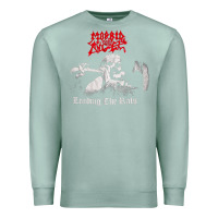 Seafoam Morbid Angel, Morbid Angel vintage, Morbid Angel art, Morbid Angel pai Premium Sweatshirt - FloraArt