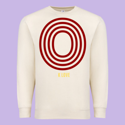 K Love 0 Premium Sweatshirt Designed By Floraart