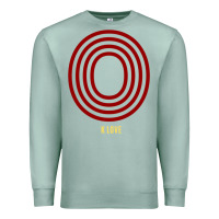 Seafoam K Love 0 Premium Sweatshirt - FloraArt