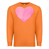 Carrot Valentines Pink Heart Premium Sweatshirt - FloraArt