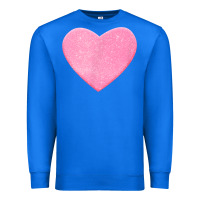 True Royal Valentines Pink Heart Premium Sweatshirt - FloraArt