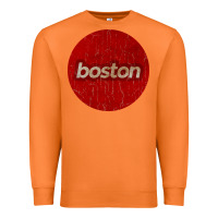 Carrot boston   simple red circle vintage Premium Sweatshirt - FloraArt