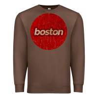 Chestnut boston   simple red circle vintage Premium Sweatshirt - FloraArt