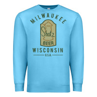 Ocean Blue shotz beer worn Premium Sweatshirt - FloraArt