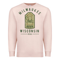 Pale Pink shotz beer worn Premium Sweatshirt - FloraArt