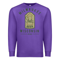 Purple shotz beer worn Premium Sweatshirt - FloraArt
