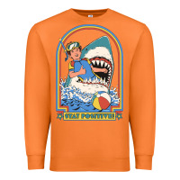 Carrot Stay Positive Classic Premium Sweatshirt - FloraArt