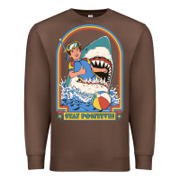 Chestnut Stay Positive Classic Premium Sweatshirt - FloraArt