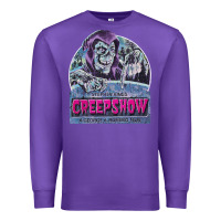 Purple creepshow 1 Premium Sweatshirt - FloraArt