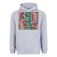 Heather Grey cherry blossoms mama tumbler Heavyweight Hoodie - Artiststas