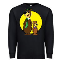 Black boo boo Premium Sweatshirt - FloraArt