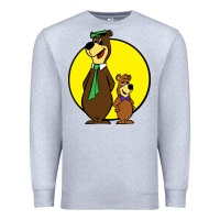 Heather Grey boo boo Premium Sweatshirt - FloraArt