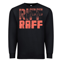 Black riff raff, retro, punk, grunge. shabby style t shi Premium Sweatshirt - FloraArt