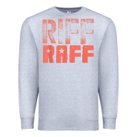 Heather Grey riff raff, retro, punk, grunge. shabby style t shi Premium Sweatshirt - FloraArt