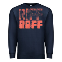Navy riff raff, retro, punk, grunge. shabby style t shi Premium Sweatshirt - FloraArt