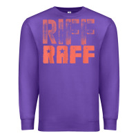 Purple riff raff, retro, punk, grunge. shabby style t shi Premium Sweatshirt - FloraArt