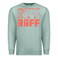 Seafoam riff raff, retro, punk, grunge. shabby style t shi Premium Sweatshirt - FloraArt