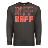 Smoke riff raff, retro, punk, grunge. shabby style t shi Premium Sweatshirt - FloraArt