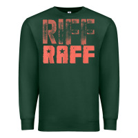 Sports Green riff raff, retro, punk, grunge. shabby style t shi Premium Sweatshirt - FloraArt