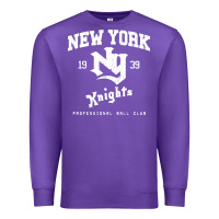 Purple the natural ny new york knights baseball Premium Sweatshirt - FloraArt