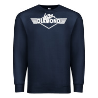 Navy legs diamond Premium Sweatshirt - FloraArt