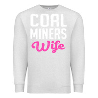 Oatmeal Heather coal miners wife t shirt Premium Sweatshirt - FloraArt