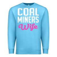 Ocean Blue coal miners wife t shirt Premium Sweatshirt - FloraArt