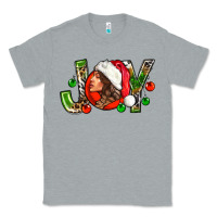 Heather Grey Joy with woman Classic Tee - NancyCooperArtShop