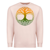 Pale Pink tree of life merch Premium Sweatshirt - trangStudio