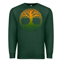 Sports Green tree of life merch Premium Sweatshirt - trangStudio
