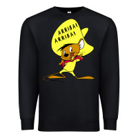 Black speedy gonzales arriba Premium Sweatshirt - FloraArt