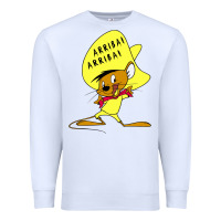 White speedy gonzales arriba Premium Sweatshirt - FloraArt