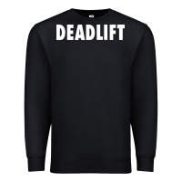 Black deadlift Premium Sweatshirt - FloraArt