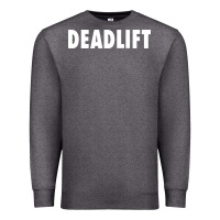 Charcoal Heather deadlift Premium Sweatshirt - FloraArt